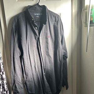 Polo by Ralph Lauren Men's Dark Gray Shirt Jacket